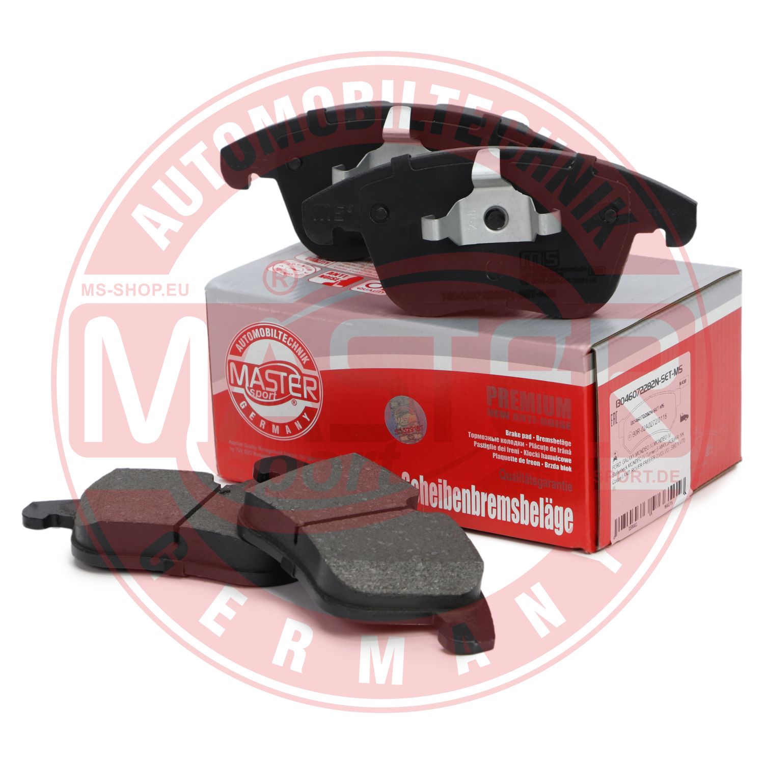 Placute frana MASTERSPORT GERMANY 13046072282N-SET-MS